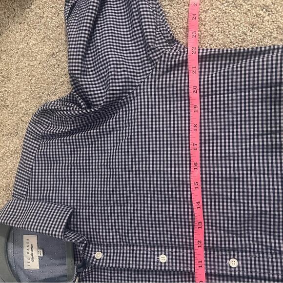Ted Baker Blue Cotton Button Down Shirt Size 16.5 36/37 - Picture 8 of 9